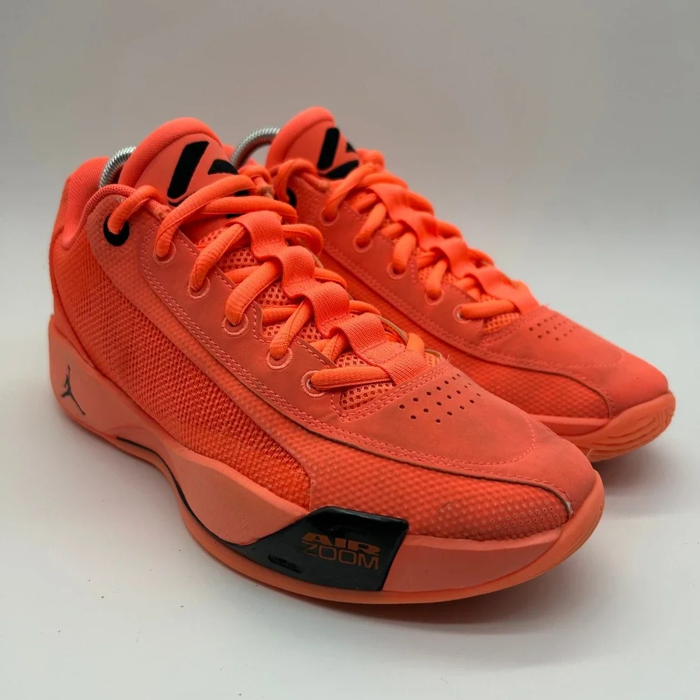 Jordan Luka .77 Shoes Mens 8 Mango Orange HF0806-800 Low Top Air Zoom Sneakers